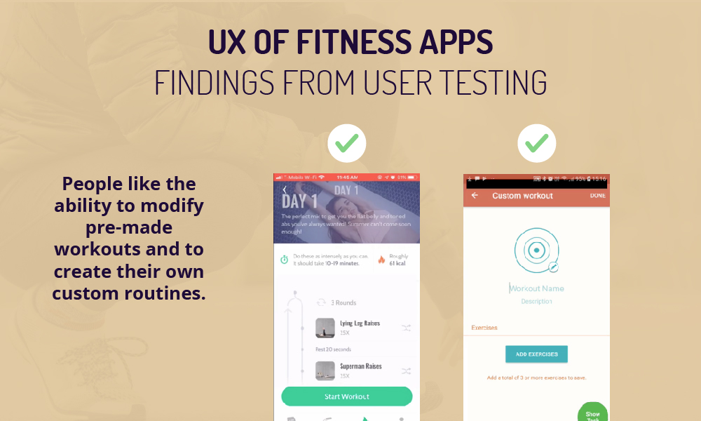 fitness app ui findings 1